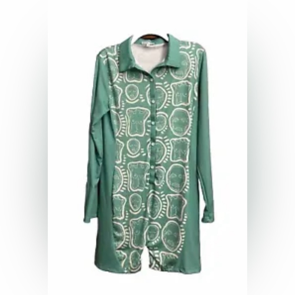 Patrick Church Button Up Knit Jumper | NYC Artist Limited  Edition Size Large